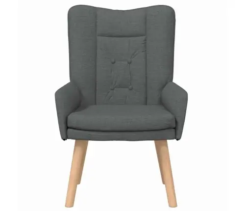 Relaksējošs Krēsls Tumši Pelēka Auduma Vidaxl Relaksējošs Krēsls Tumši Pelēka Auduma Vidaxl