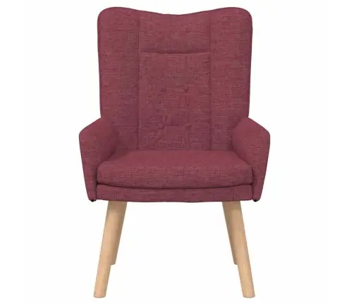 Atsipalaidavimo Kėdė Vyno Raudonumo 63 X 67 X 94 Cm Audinys