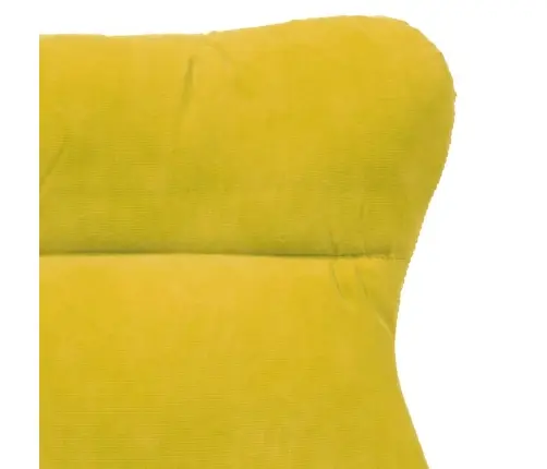 Lõõgastav Iste Kollane 69 X 74 X 93 Cm Samet