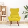 Lõõgastav Iste Kollane 69 X 74 X 93 Cm Samet