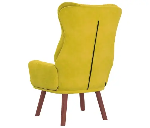 Lõõgastav Iste Kollane 69 X 74 X 93 Cm Samet