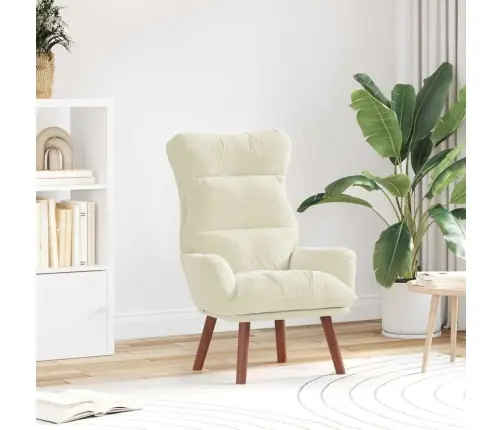Krėslas Kreminė 69 X 74 X 93 Cm Aksomas