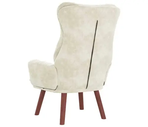 Krėslas Kreminė 69 X 74 X 93 Cm Aksomas