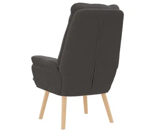 Atsipalaidavimo Kėdė Tamsiai Pilka 69 X 74 X 93 Cm Audinys