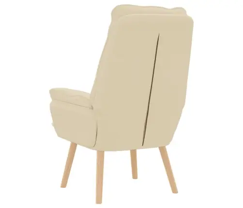 Lõõgastav Iste Cream 69 X 74 X 93 Cm Kangas