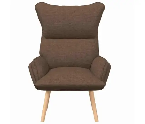 Atsipalaidavimo Kėdė Ruda 69 X 74 X 93 Cm Audinys