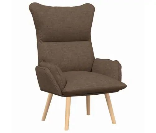 Atsipalaidavimo Kėdė Ruda 69 X 74 X 93 Cm Audinys