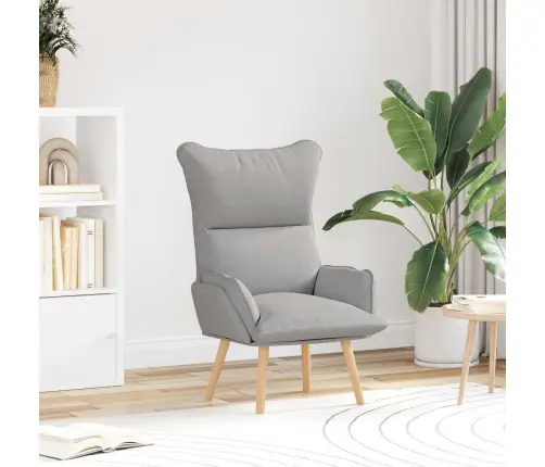 Relaksējošs Krēsls Mākoņu Pelēks 69 X 74 X 93 Cm Audums Vidaxl