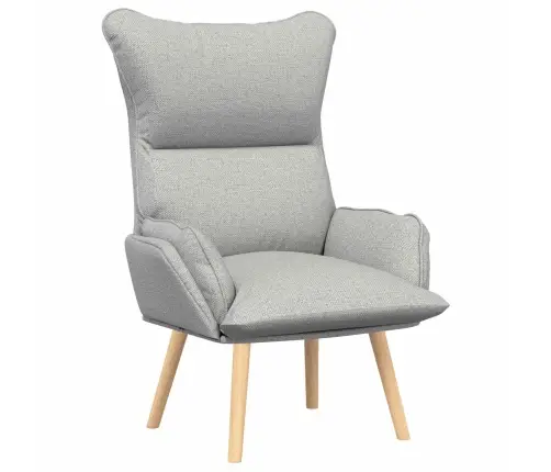 Relaksējošs Krēsls Mākoņu Pelēks 69 X 74 X 93 Cm Audums Vidaxl