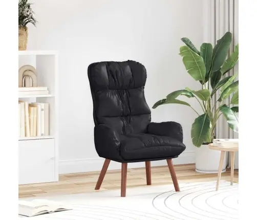 Tugitool Must 69 X 74 X 93 Cm Kunstnahk