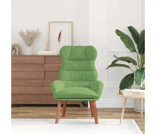 Relaksējošs Krēsls Gaiši Zaļš Samts Vidaxl