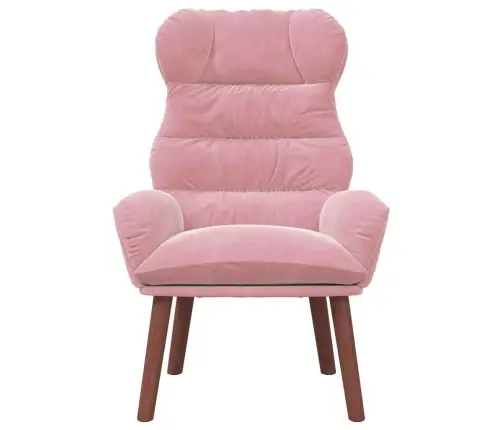 Lõõgastav Iste Roosa 69 X 74 X 93 Cm Samet