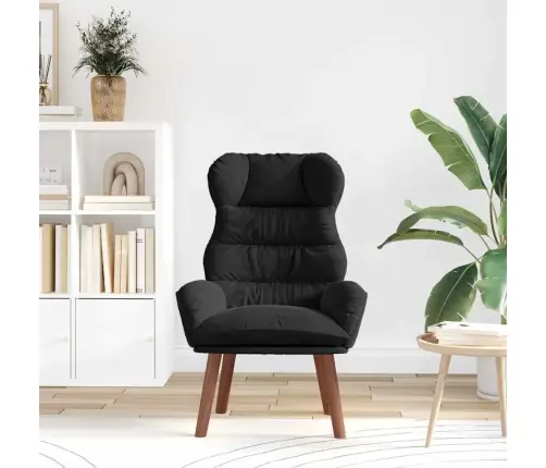 Melnais Atzveltnes Krēsls Vidaxl