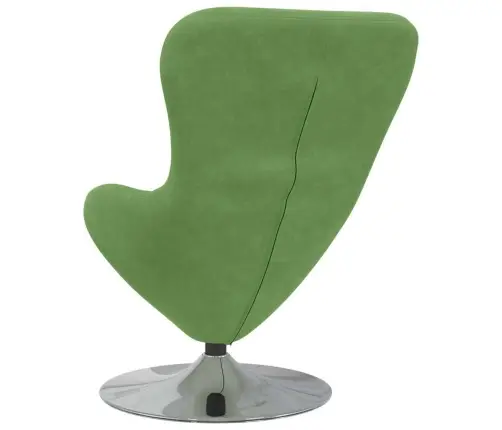 Olu Krēsls Gaiši Zaļš Samts Vidaxl