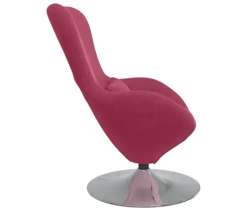 Olu Krēsls Vīna Sarkans Samts Vidaxl