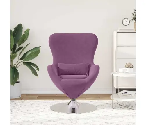 Olu Krēsls Violeta Samta Vidaxl