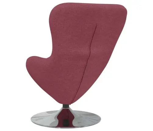 Olu Krēsls Vīna Sarkanas Auduma Vidaxl