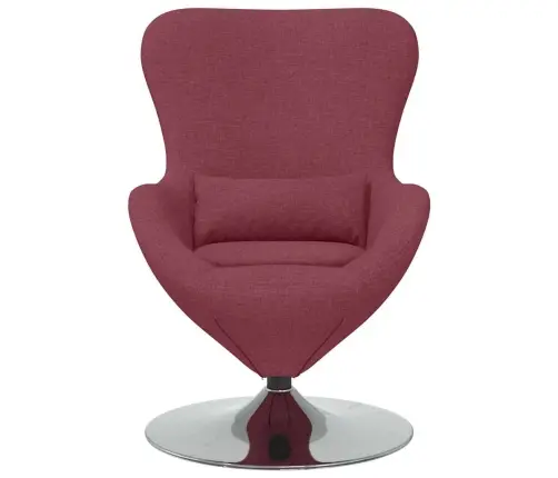 Olu Krēsls Vīna Sarkanas Auduma Vidaxl