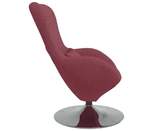 Olu Krēsls Vīna Sarkanas Auduma Vidaxl