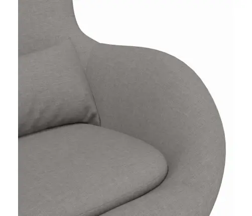 Olas Krēsls Pelēkā Krāsā Vidaxl