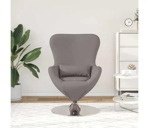Olas Krēsls Pelēkā Krāsā Vidaxl