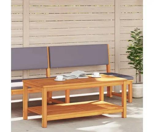 Kafijas Galdiņš 110X55X45 Cm No Akācijas Masīvkoka Vidaxl