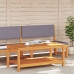 Kafijas Galdiņš 110X55X45 Cm No Akācijas Masīvkoka Vidaxl