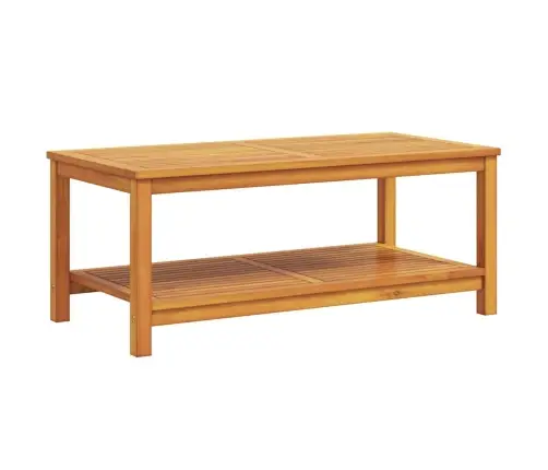 Kafijas Galdiņš 110X55X45 Cm No Akācijas Masīvkoka Vidaxl