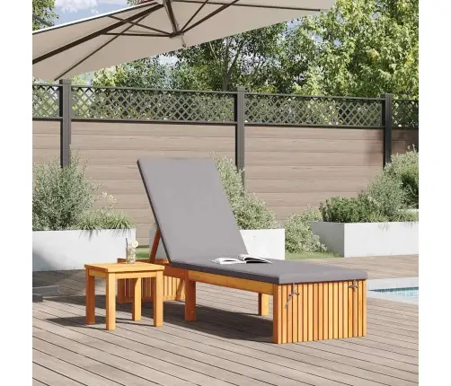 Sauļošanās Krēsls Ar Spilvenu 200X55X30 Cm Cietais Akācija Vidaxl Sauļošanās Krēsls Ar Spilvenu 200X55X30 Cm Cietais Akācija Vidaxl