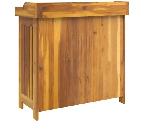 Dārza Skapis Brūna 78 X 36.5 X 78Cm Masīvkoks Akācija Vidaxl