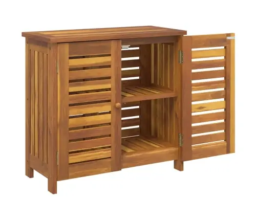 Sodo Spinta Natūrali 75 X 35 X 70Cm Kietos Akacijos Mediena