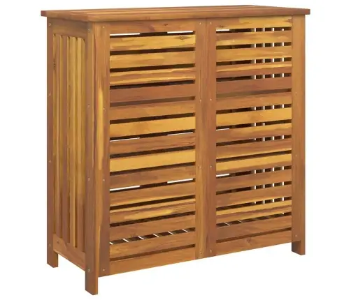 Dārza Skapis Brūna 78 X 36.5 X 78Cm Masīvkoks Akācija Vidaxl