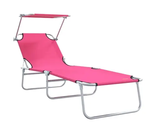 Lamamistool 2 Pcs Roosa 58 X 188 X 77Cm Polüester