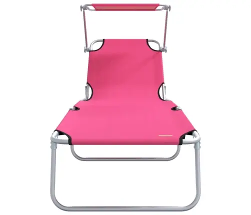 Lamamistool 2 Pcs Roosa 58 X 188 X 77Cm Polüester