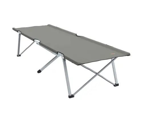 Saliekama Kempinga Gulta Pelēka Alumīnijs Liela Saliekama Vidaxl