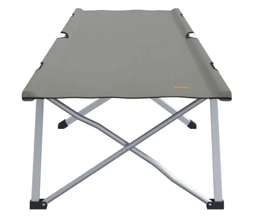 Saliekamās Gultas 2 Gab. Ar Pārvadāšanas Somu Pelēkā 600D Oxford Audumā Vidaxl