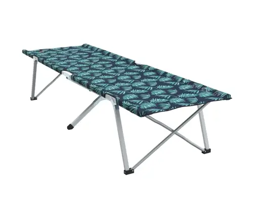 Saliekamās Kempinga Gultas 2 Gab. Ar Nesamaksājamo Somiņu, Ziedu Raksts, 600D Oxford Audums Vidaxl