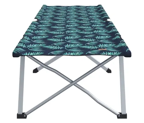 Saliekamās Kempinga Gultas 2 Gab. Ar Nesamaksājamo Somiņu, Ziedu Raksts, 600D Oxford Audums Vidaxl