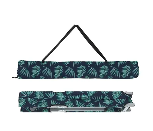 Saliekamās Kempinga Gultas 2 Gab. Ar Nesamaksājamo Somiņu, Ziedu Raksts, 600D Oxford Audums Vidaxl