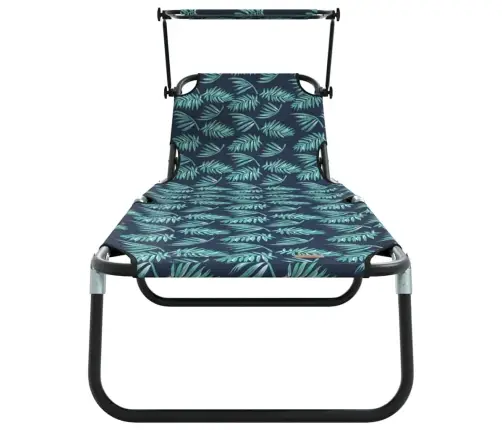 Kokkupandav Lamamistool Padjaga Roheline 56 X 190 X 81Cm Kangas