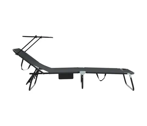 Sulankstomas Gultas 2-Asmuo 2 Pcs Juoda 56 X 190 X 81Cm Audinys