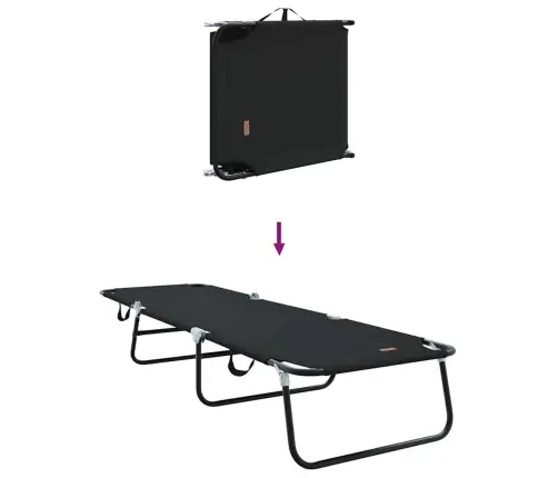 Salokāms Sauļošanās Krēsls, Pārnēsājams, Melns, 600D Oxford Audums Vidaxl Salokāms Sauļošanās Krēsls, Pārnēsājams, Melns, 600D Oxford Audums Vidaxl