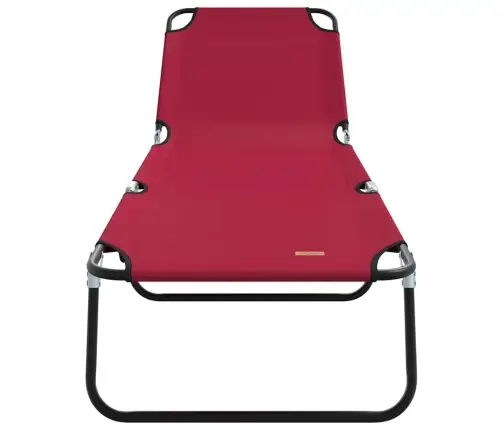 Sulankstomas Gultas 2 Pcs Raudona 56 X 189 X 87Cm Audinys Sulankstomas Gultas 2 Pcs Raudona 56 X 189 X 87Cm Audinys