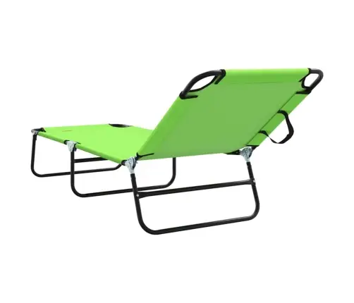 Sulankstomas Gultas 2-Asmuo 2 Pcs Žalia 56 X 189 X 87Cm Audinys