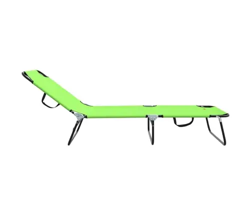 Sulankstomas Gultas 2-Asmuo 2 Pcs Žalia 56 X 189 X 87Cm Audinys