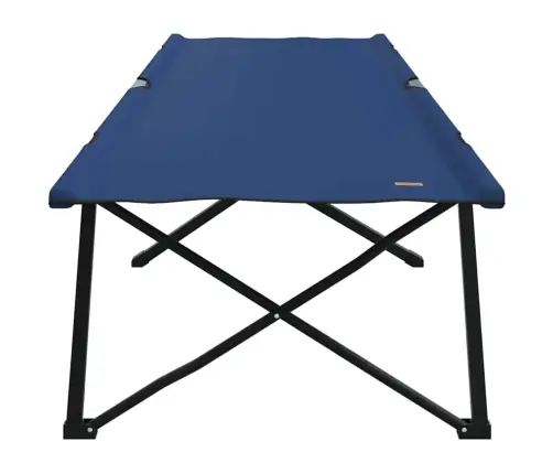 Saliekamā Saulainā Gulta Ar Nēsāšanas Somu Zila 600D Oxford Audums Vidaxl