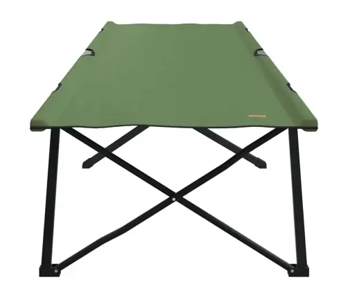 Saliekama Sauļošanās Gulta Ar Pārvadāšanas Somu Armijas Zaļā 600D Oksforda Audums Vidaxl