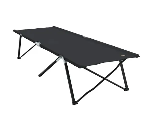 Saliekamās Gultas Ar Pārvadāšanas Somām 2 Gab. Melna 600D Oxford Auduma Vidaxl