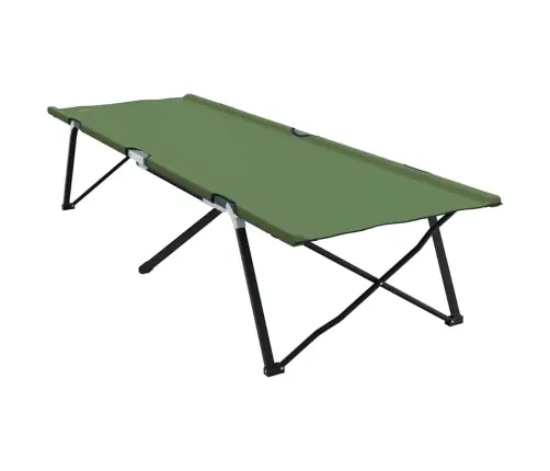 Salokāmās Sauļošanās Gultas Ar Pārvadāšanas Maisiem 2 Gab. Armijas Zaļā 600D Oxford Audums Vidaxl