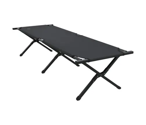 Saliekamās Sauļošanās Gultas 2 Gab. Ar Nēsāšanas Somu, Melns, 600D Oxford Audums Vidaxl